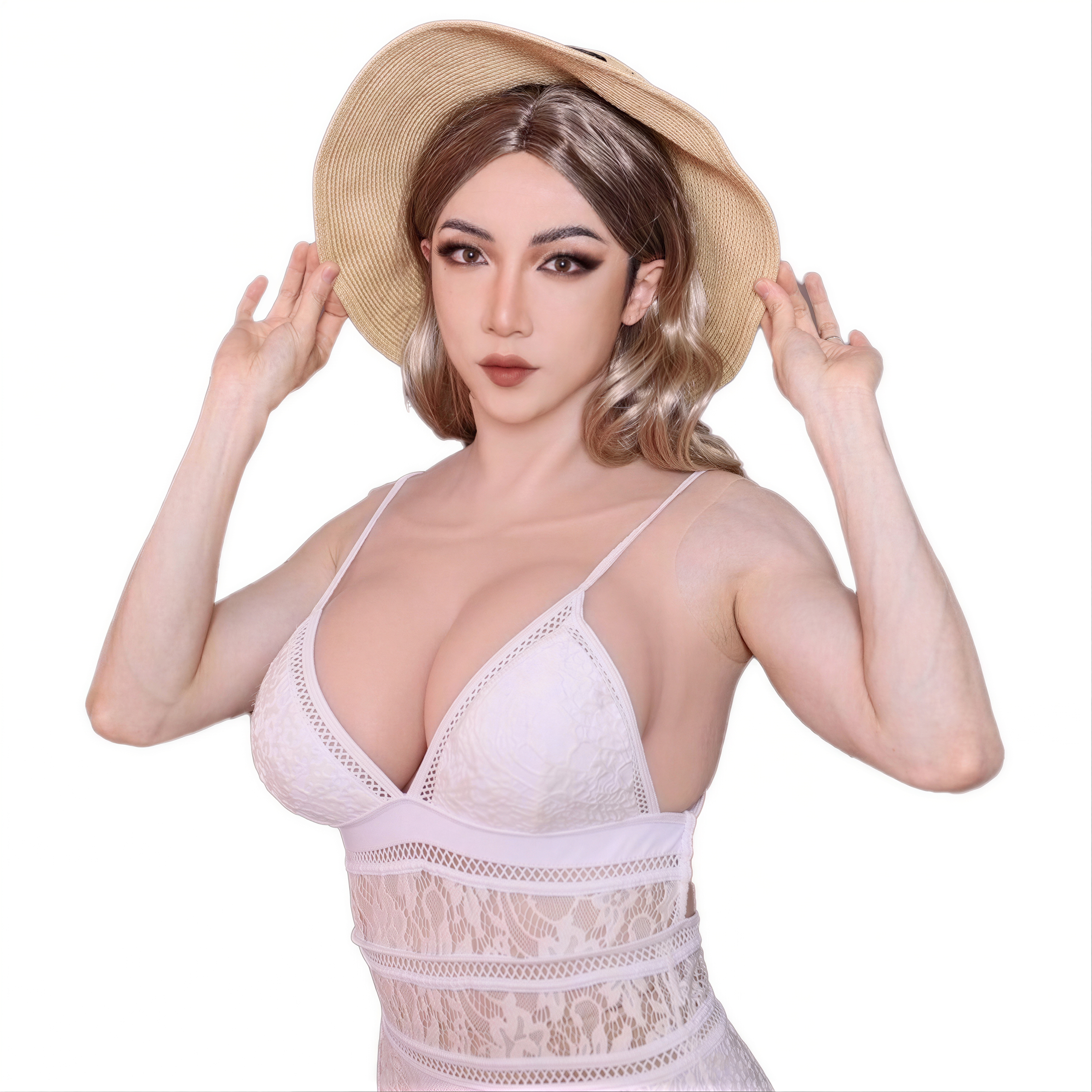 Handmade C Cup Breasts Summer Version Small Size, Small size C cup Cosplay boobs, Gift for her, Artificial breast, Silicon fake breast - Aurora Cosplay