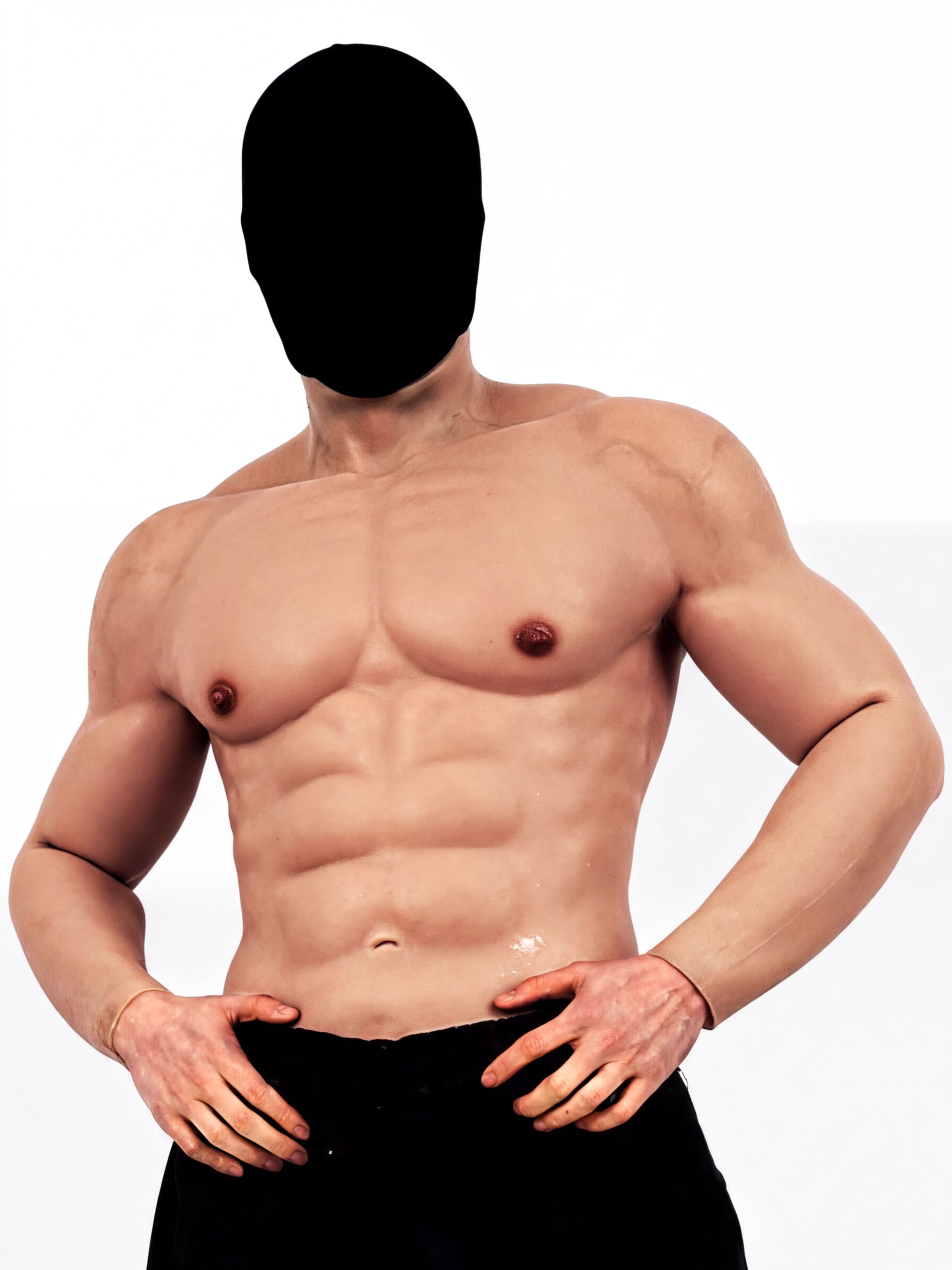 Ultimate Thinskin Upper Body Muscle Suit with Sculpted Arms - Aurora Cosplay