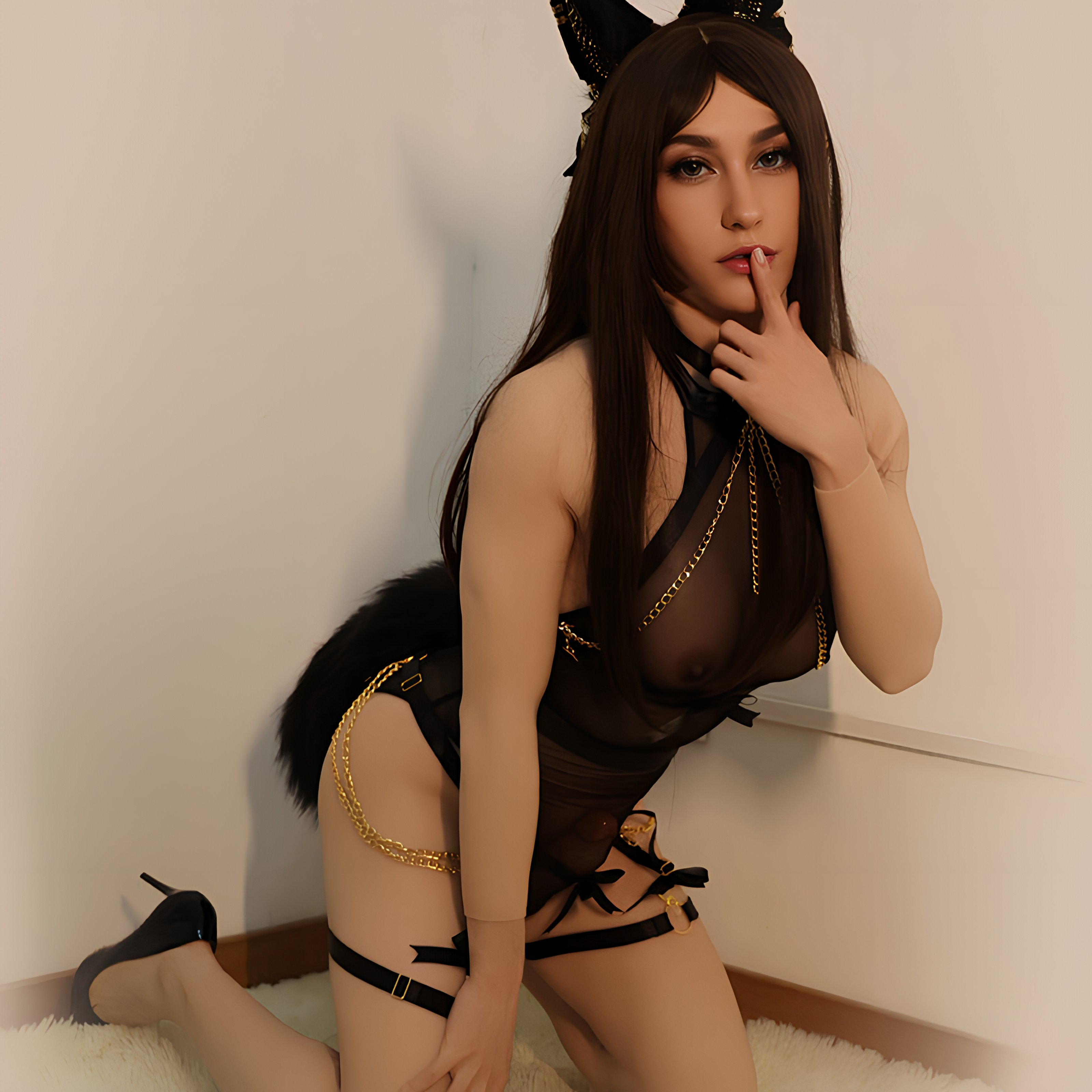 Futanari C Cup Bodysuit with for Complete Fantasy Realization - Aurora Cosplay
