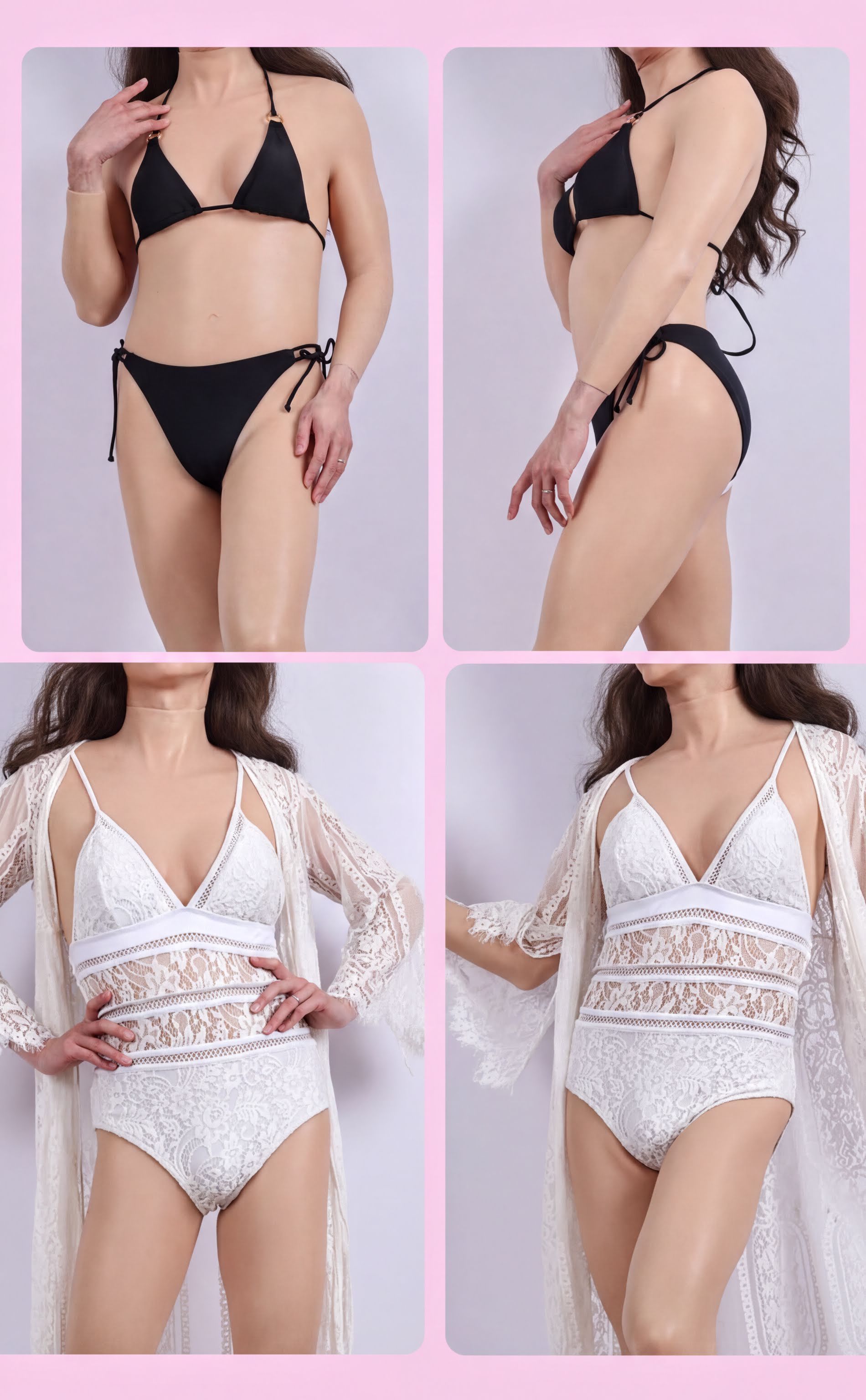 Realistic B Cup Bodysuit with Arms: Full Body Transformation for Crossdressers - Aurora Cosplay - Aurora Cosplay