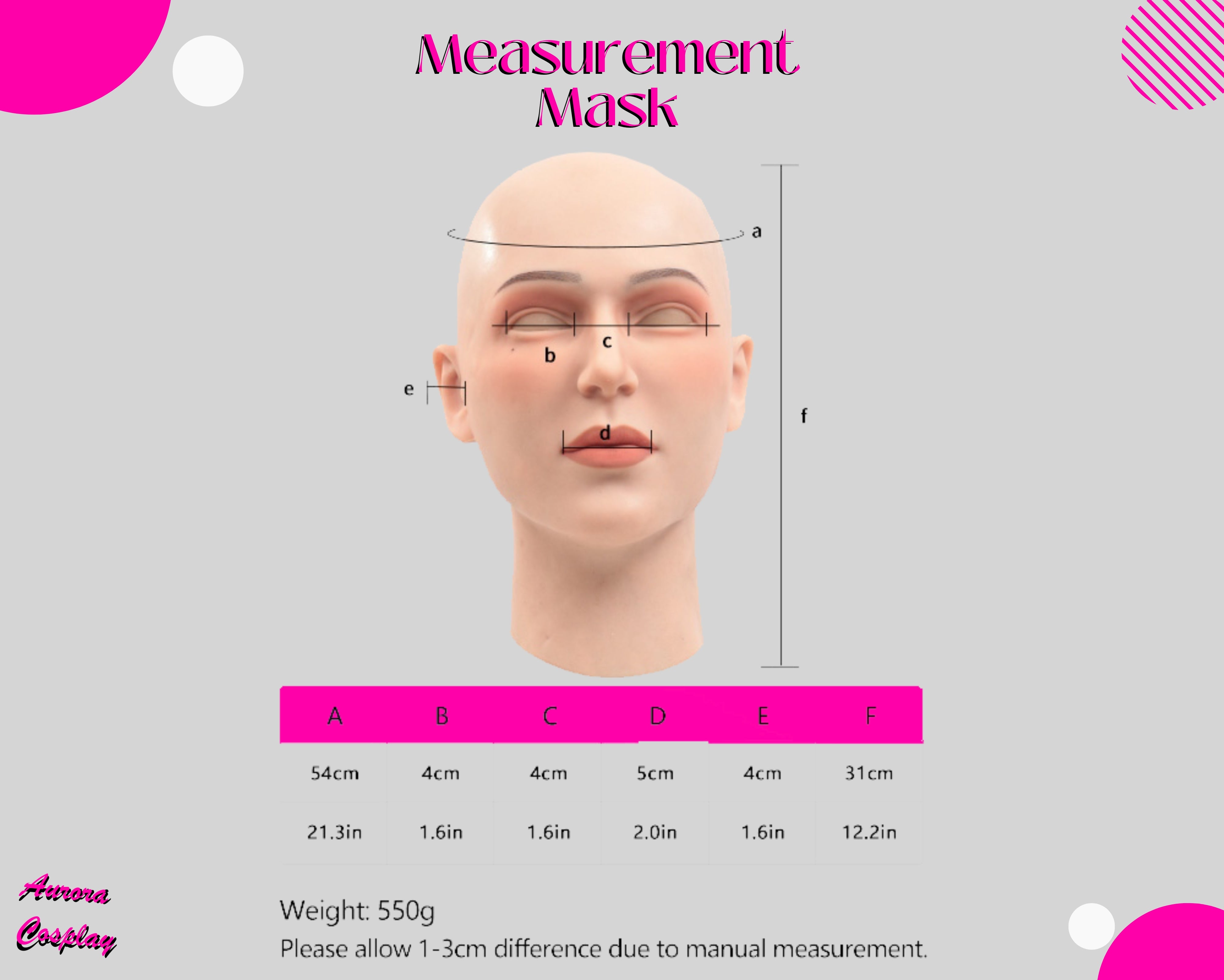 Handcrafted Silicone Face Mask Soft & Flexible Design