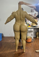 Sexy Chubby Plus Size Bodysuit with Exclusive Anal Opening Feature - Aurora Cosplay