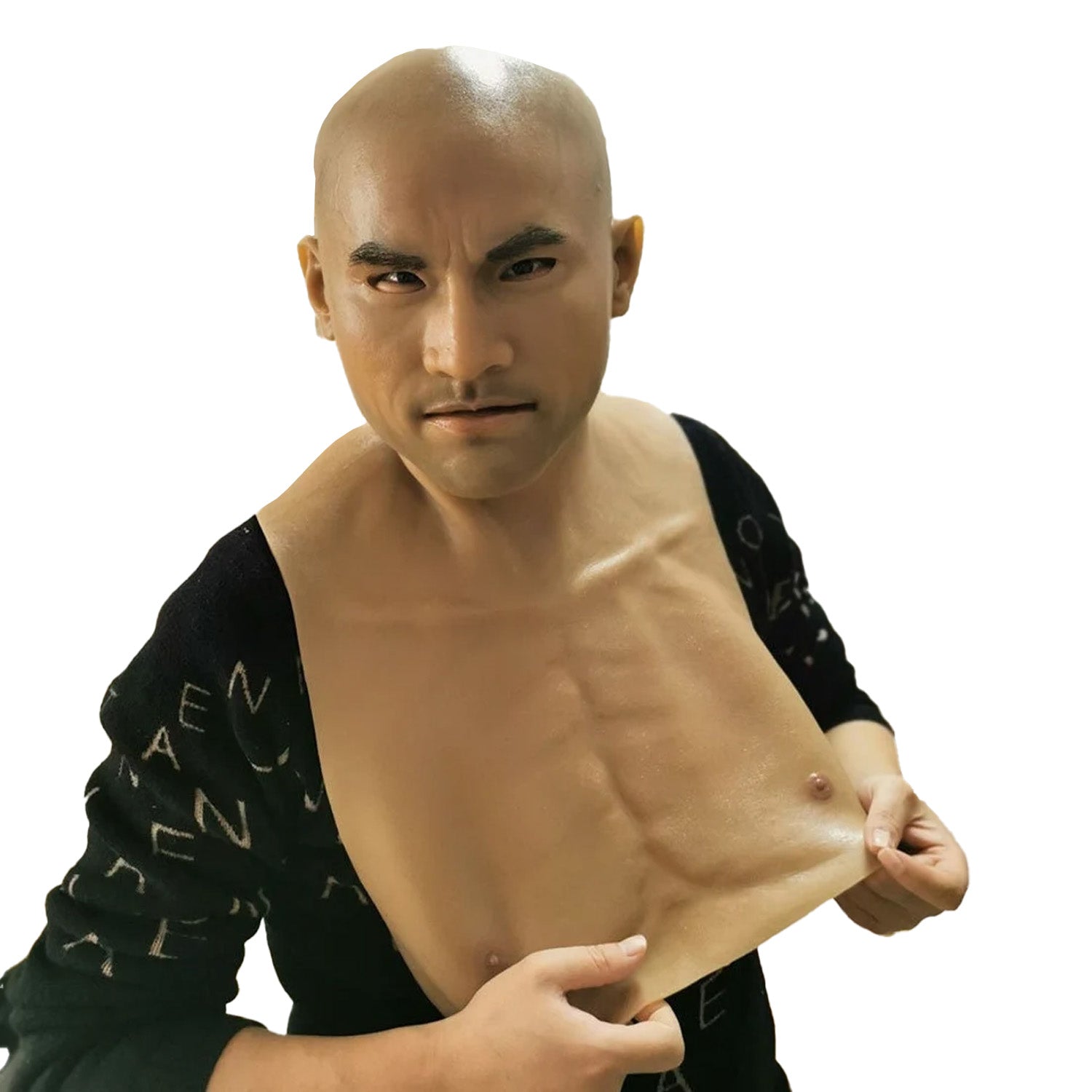 Handmade Premium Realistic Johnson Mask Realistic Masque Male - Authentic Medical Silicone Realistic Men Mask - Cosplay Silicon Accessories - Aurora Cosplay