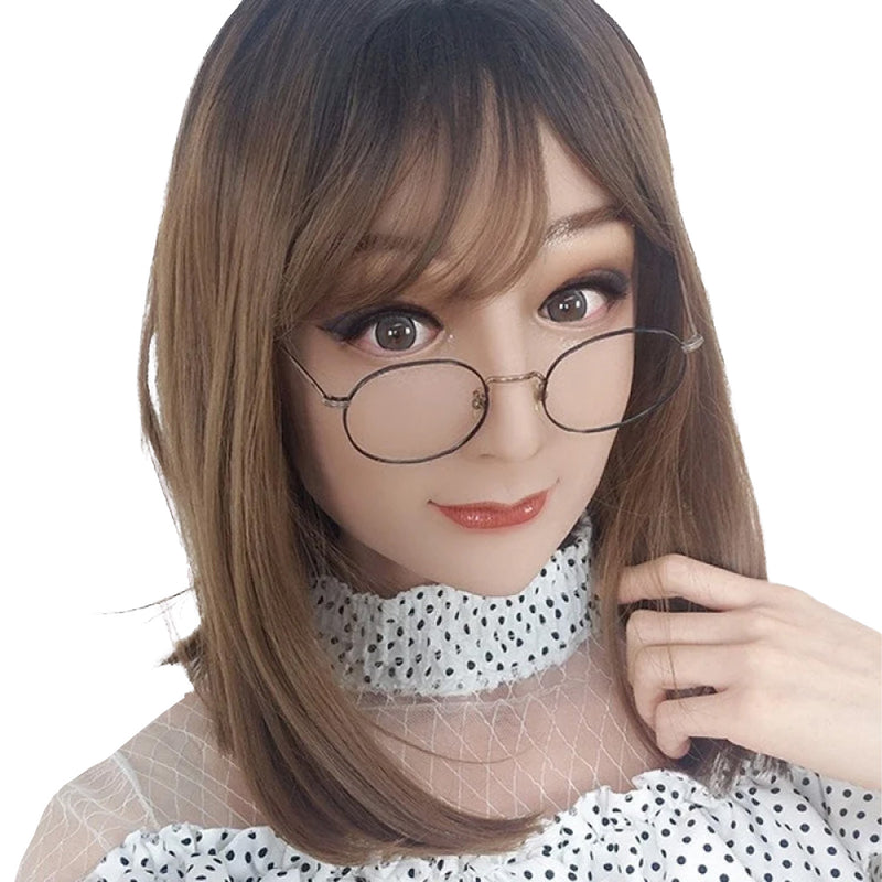 Aurora Cosplay Handsome Human Face Silicone Mask - Ultra-Light, Versatile, for Cosplay and Doll Face Molding - Aurora Cosplay