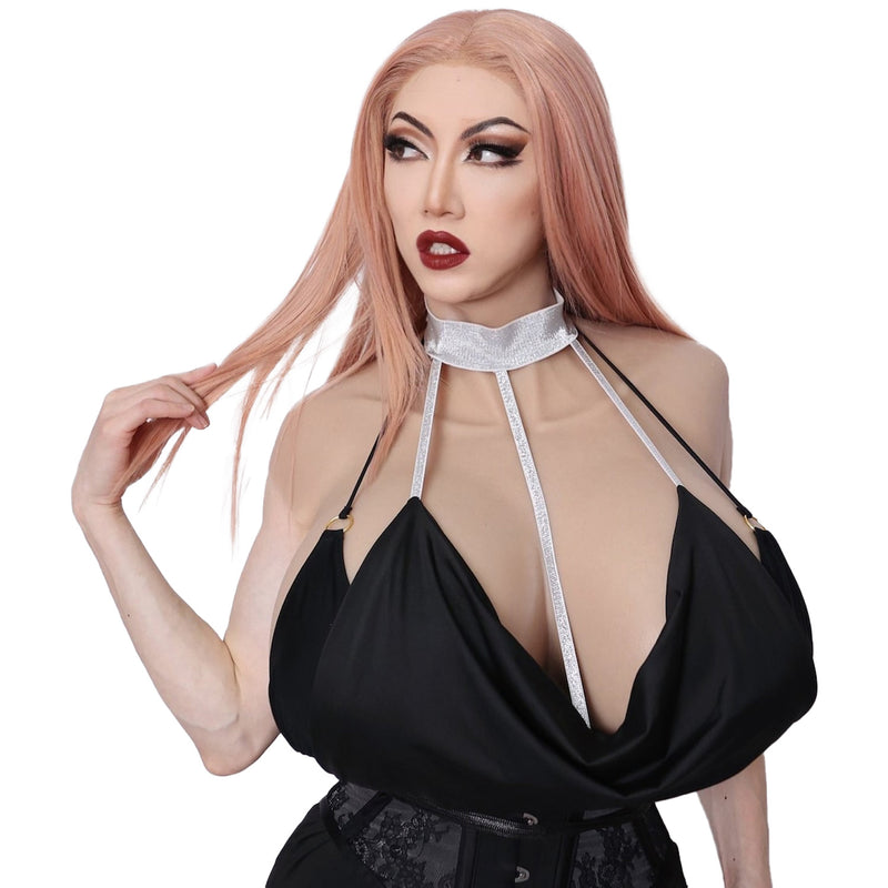 Sexy S cup Silicon Realistic Fake Boobs - Beautiful Cosplay Women Accessories – S Cup Fake Breast Forms For Crossdressing - Gift Ideas - Aurora Cosplay