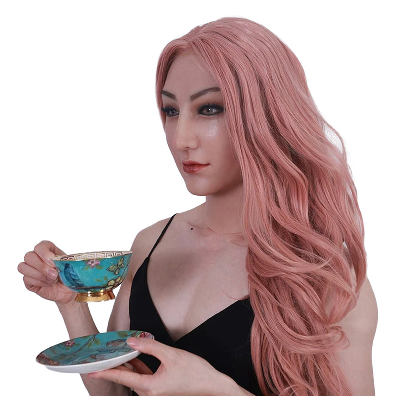 Ultra-Realistic Handcrafted Silicone Mask for Cosplay and Cross-Dressing – Lifelike Detailed Design - Aurora Cosplay