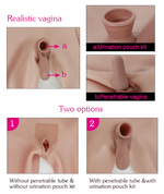 Futanari C Cup Bodysuit with Dildo for Complete Fantasy Realization - Aurora Cosplay