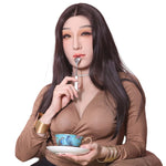 Hyper-Realistic Feminine Silicone Mask, Delicate Female Facial Mold, Lifelike Feminist Inspired Face Cover - Aurora Cosplay