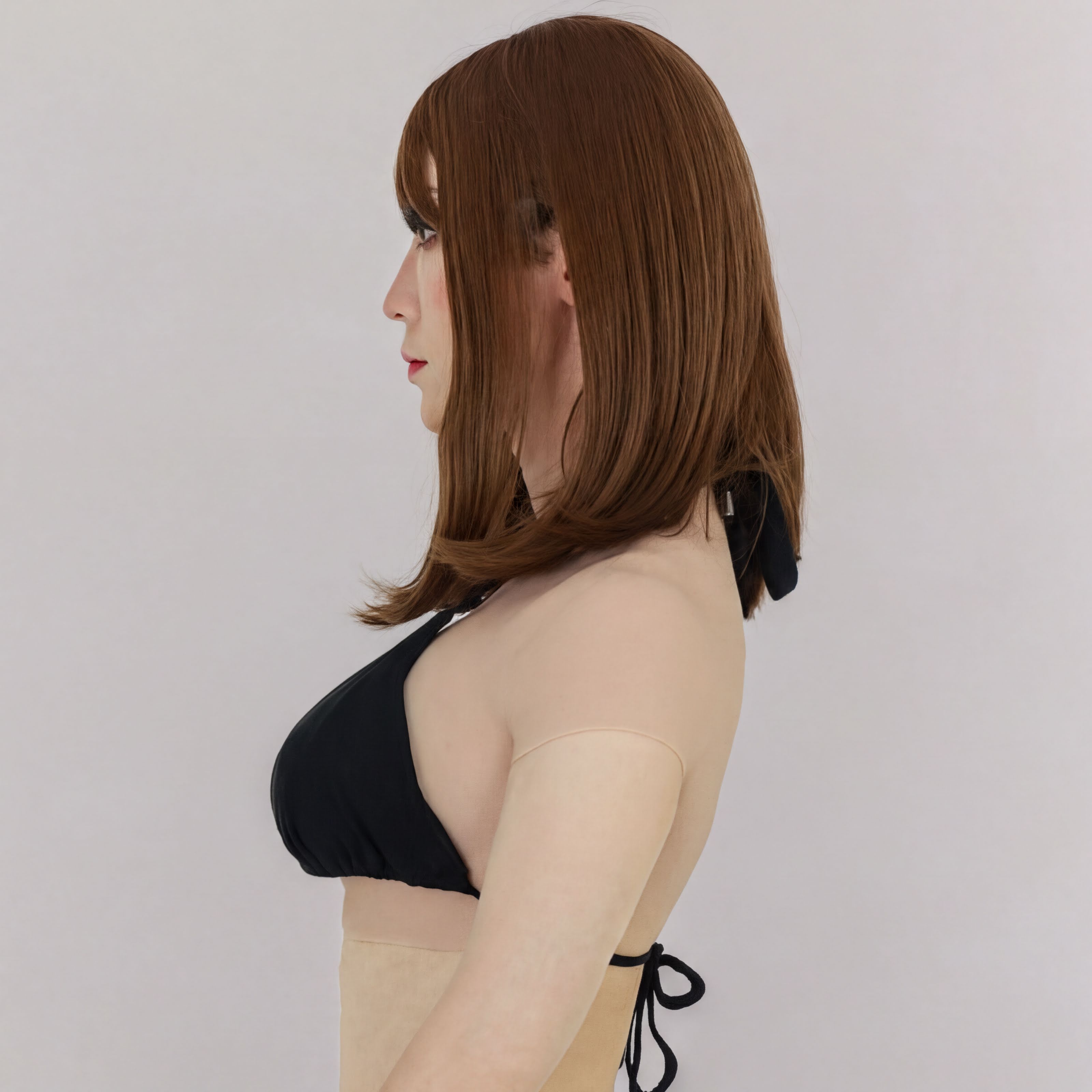 Handmade B Cup Breasts with Short Sleeves Fake Boobs Cosplay,Fake breast, Artificial breast, Silicon fake breast - Aurora Cosplay