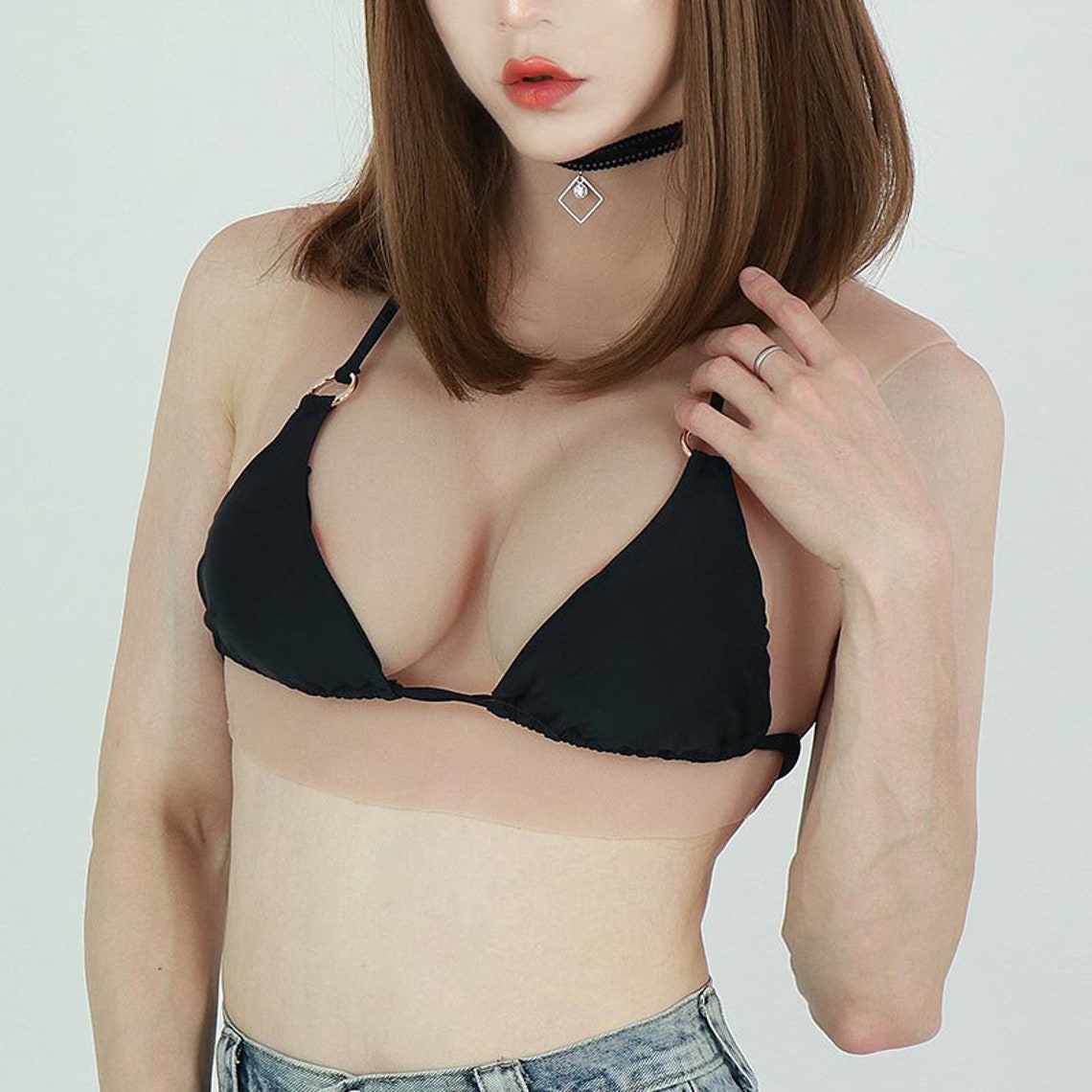 Handmade C Cup Breasts Cool Small Size, Small size C cup Coplay boobs, Gift for her, Artificial breast, Silicon fake breast ,cool boobs - Aurora Cosplay