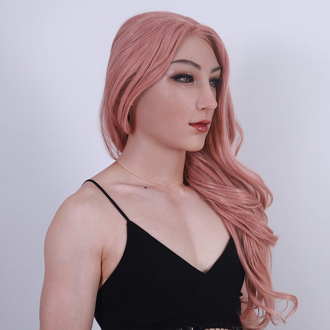 Ultra-Realistic Handcrafted Silicone Mask for Cosplay and Cross-Dressing – Lifelike Detailed Design - Aurora Cosplay