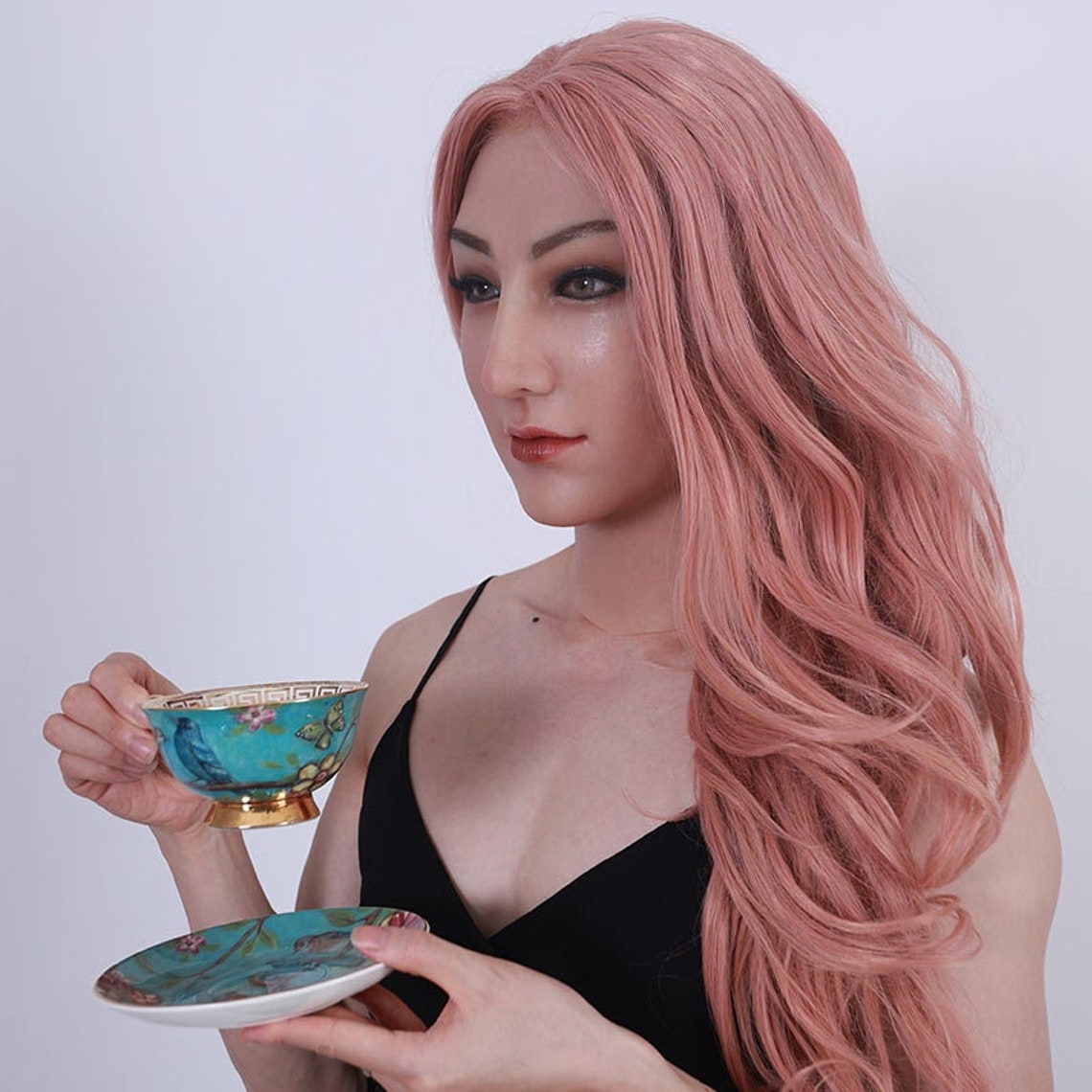 Ultra-Realistic Handcrafted Silicone Mask for Cosplay and Cross-Dressing – Lifelike Detailed Design - Aurora Cosplay