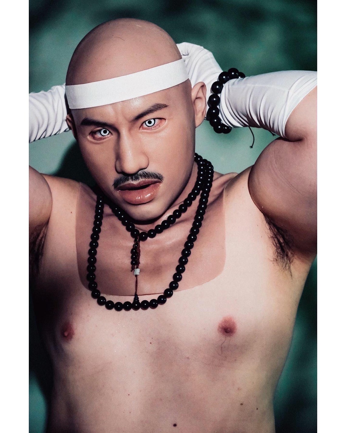 Silicone Mask Man Halloween Masks handsome Realistic High Quality, Unique, Custom Mask, Human Mask, Hand Made - Aurora Cosplay