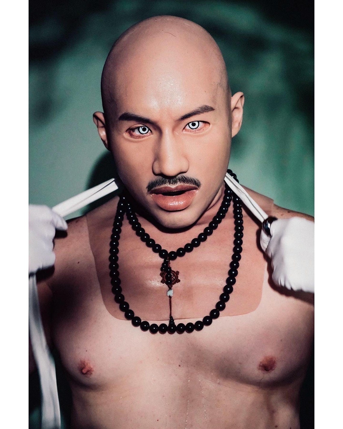 Silicone Mask Man Halloween Masks handsome Realistic High Quality, Unique, Custom Mask, Human Mask, Hand Made - Aurora Cosplay