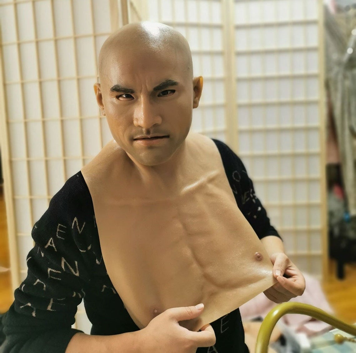 Handmade Premium Realistic Johnson Mask Realistic Masque Male - Authentic Medical Silicone Realistic Men Mask - Cosplay Silicon Accessories - Aurora Cosplay