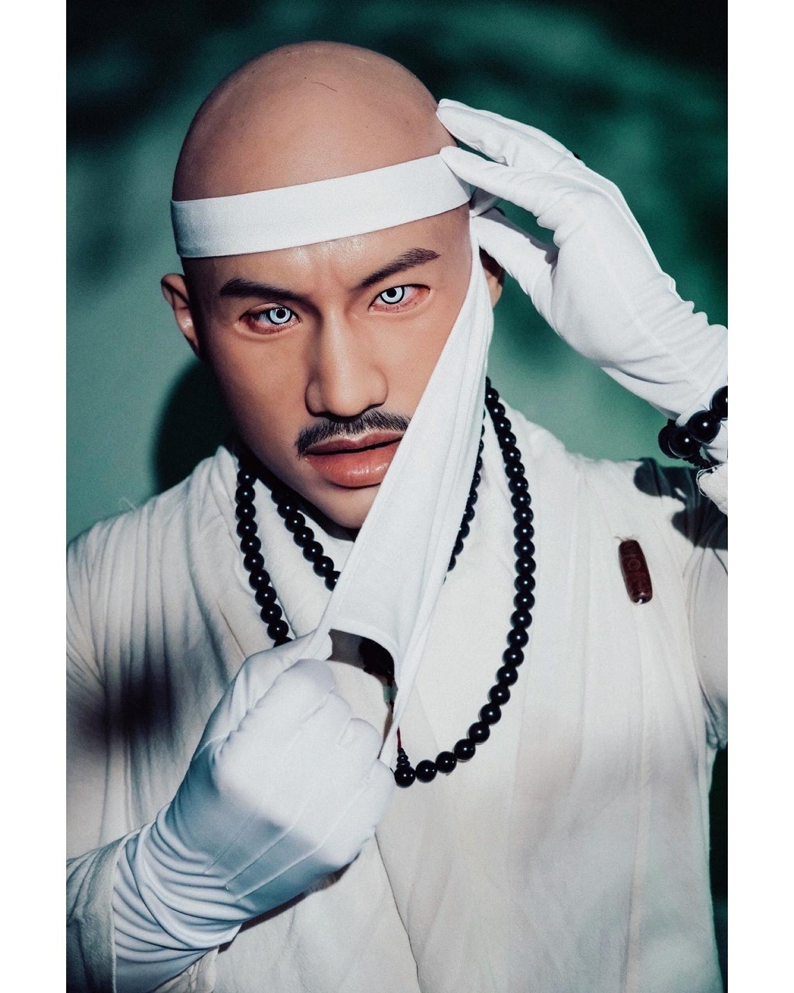 Silicone Mask Man Halloween Masks handsome Realistic High Quality, Unique, Custom Mask, Human Mask, Hand Made - Aurora Cosplay