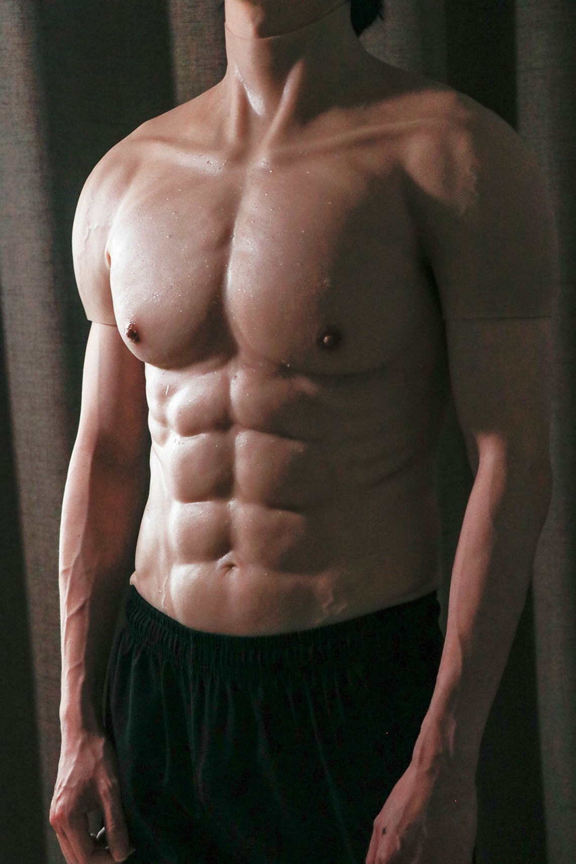 Premium High Quality Silicone Realistic Male Muscular Fantasy Suit for Cosplay - Silicone Artificial Fake Muscle Cosplay Suit Accessories - Aurora Cosplay