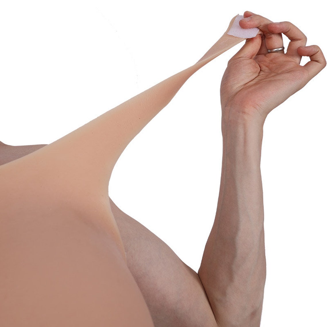 Silicone H Cup Backless Breast Forms | Silicone Prosthetics | For Crossplay MTF, Drag Queens - Aurora Cosplay