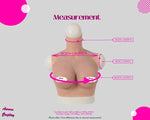 Aurora Cosplay D Cup Silicone Breast Plate 100 % PREMIUM SILICONE Best price on the market Crossdressing and cosplay - Aurora Cosplay