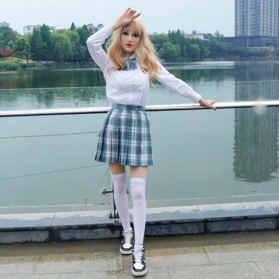 Handmade and Hand Decorated Beautiful Realistic Silicone Mask, Female Mask for Cosplay Costumes - Aurora Cosplay