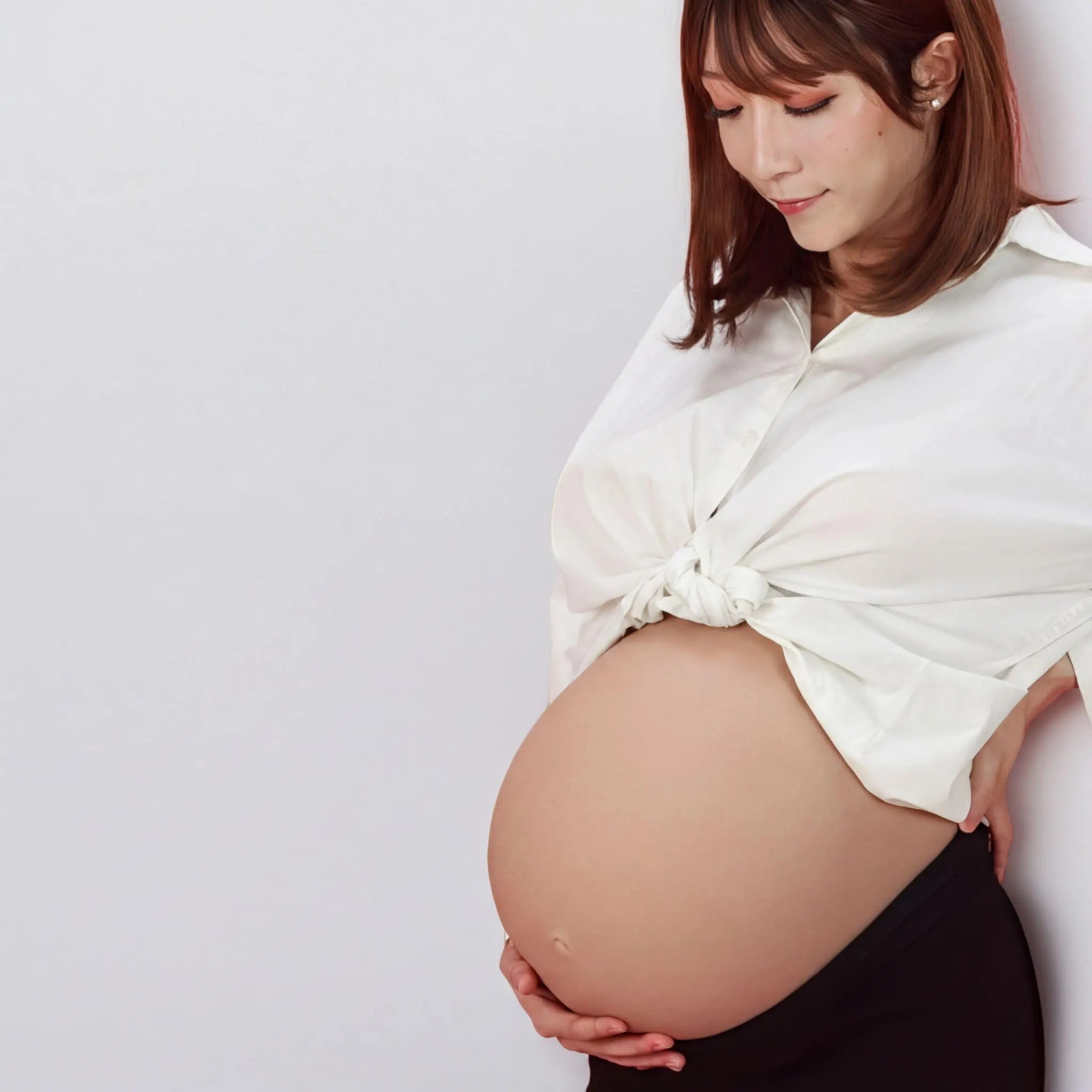 Upgraded Silicone Pregnant Belly Cosplay Realistic Fake Pregnancy Bump Body Illusion