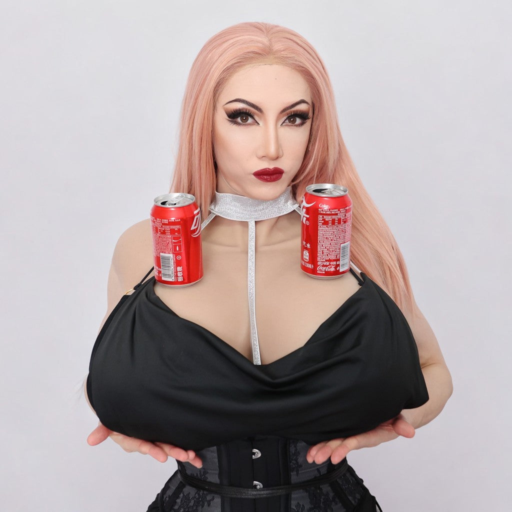 Sexy S cup Silicon Realistic Fake Boobs - Beautiful Cosplay Women Accessories – S Cup Fake Breast Forms For Crossdressing - Gift Ideas - Aurora Cosplay