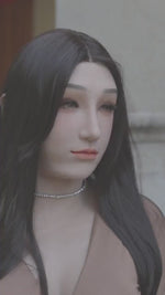 Hyper-Realistic Feminine Silicone Mask, Delicate Female Facial Mold, Lifelike Feminist Inspired Face Cover