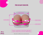 Silicone Realistic New Style G Cup Tube Breast For Cosplay - Fake Breast Crossdressing - Handmade Product - Top Breast Forms - Aurora Cosplay