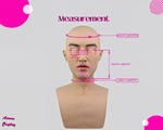 Handmade High-Quality Realistic Silicone Male Mask - Unique Human Mask for Halloween & Cosplay - Aurora Cosplay