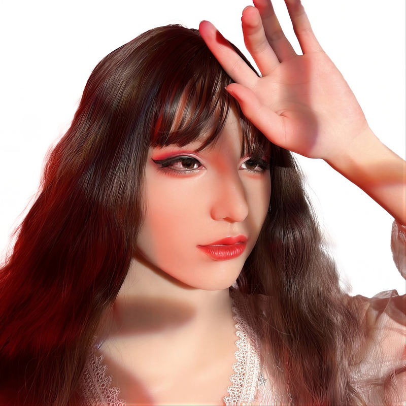 Premium Realistic Female Mask For Cosplay - High Quality Silicon Realistic Female Mask - Funny Mask Super Soft Silicone Cosplay Mask - Aurora Cosplay