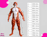Fierce Tiger Fursuit: Silicone Muscle Suit for Predator Cosplay - Aurora Cosplay