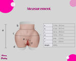 Premium Silicone Hip Enhancing Pant with Anal Hole - Ideal for Cross-Dressing, Cosplay, and Gender-Fluid Expression - Aurora Cosplay