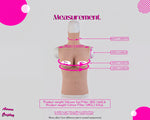 Breast Shirt Sleeveless Breast Plat, Silicone Breast Forms Pair - Prosthetic for Mastectomy, Transgender, and Cosplay - Aurora Cosplay