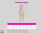 G Cup Bodysuit Featuring East-West Contour for Realistic Appeal - Aurora Cosplay