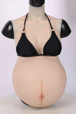 D Cup Breast Forms with Integrated Large Pregnant Belly for Realistic Maternity Cosplay - Aurora Cosplay