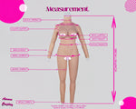 Handmade Silicone Realistic Whole Bodysuits with Arms for Crossdresser Cosplay - Fantasy Eventwear Female Suit - Silicon Made Accessories - Aurora Cosplay
