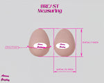 Instant Feminine Silhouette: Slip-In Breast Forms by Aurora Cosplay - Convenient, Comfortable & Customizable for the Perfect Fit - Aurora Cosplay
