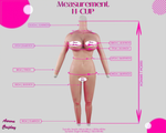 Handmade Whole Body Suits With Arms Fake Breasts For Cosplay - Whole Female Body Breast For Cosplay - Silicon Made Women Accessories For Her - Aurora Cosplay