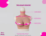 Aurora Cosplay D Cup Silicone Breast Plate 100 % PREMIUM SILICONE Best price on the market Crossdressing and cosplay - Aurora Cosplay