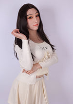 Hyper-Realistic Feminine Silicone Mask, Delicate Female Facial Mold, Lifelike Feminist Inspired Face Cover - Aurora Cosplay