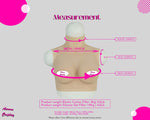 Handmade C Cup Breasts Summer Version Small Size, Small size C cup Cosplay boobs, Gift for her, Artificial breast, Silicon fake breast