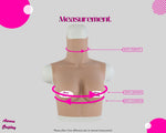 Aurora Cosplay Handmade B Cup Breasts Small Size For Cosplay, Fake Boobs Cosplay/Crossplay MtF Gift Idea For Her - Aurora Cosplay