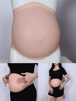 Small 3-5 MONTHS Realistic Silicone Pregnant Belly: Experience Pregnancy with Lifelike Detail, Comfort, and Customization by Aurora Cosplay - Aurora Cosplay