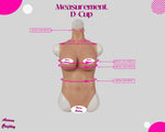 HandMade D Cup Triangle Bodysuit for Crossdressing, Feminine Transformation, and Cosplay, Medical Silicone Made - Aurora Cosplay