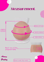 Authentic Silicone Realistic Pregnant Belly For Cosplay - Female Fake Pregnant Belly For Cosplays - Silicon Accessories Gift Idea For Her - Aurora Cosplay