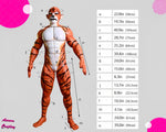 Fierce Tiger Fursuit: Silicone Muscle Suit for Predator Cosplay