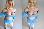 Aurora Cosplay Silicone Breasts – Realistic M-Size with Strong ABS Core for Perfect Fit, Ideal for Cosplay & Crossdressing