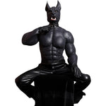 Black Upper Body Muscle Suit With Arms For Cosplay - Medical Silicon Made Muscular Body Suit - Cosplay Accessories For Men - Aurora Cosplay